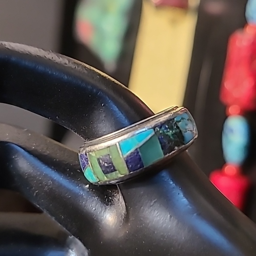 VINTAGE TURQUOISE RING - Picture 2 of 7